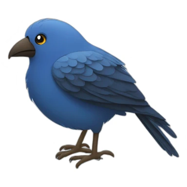 rio cartoon bird emoji sticker