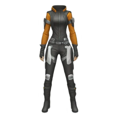 futuristic Technomancer Pants sticker