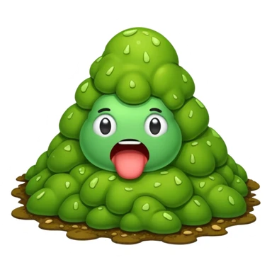 Puke on the ground sticker