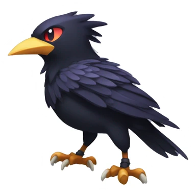Corviknight Litten sticker