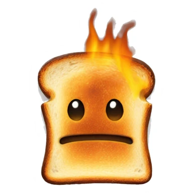 Burnt toast sticker