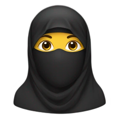 niqabi sticker