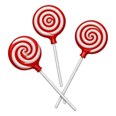 red lollipops sticker
