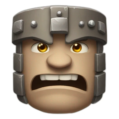 Golem of clash royal  sticker
