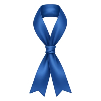 Laço azul escuro sticker