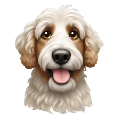 Aussie doodle  sticker