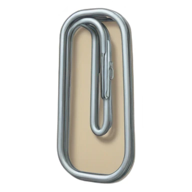 big size paper clip sticker