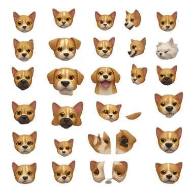 Half Cat Half Dog sticker