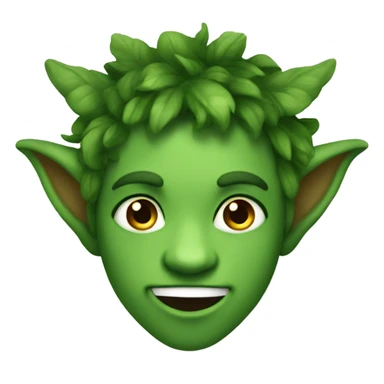 Green satyr sticker