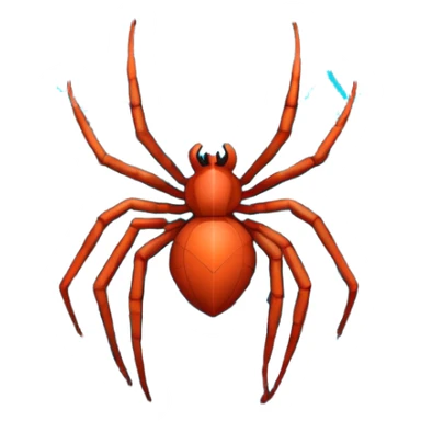 spider's web made of lasers, side view sticker