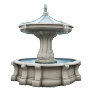 brunnen aus dem wasser kommt sticker