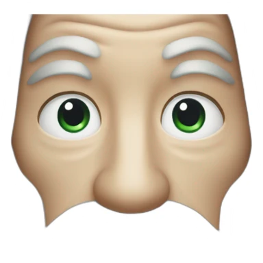 gandalf with winking right eye sticker