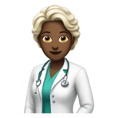 Beautiful doctor  sticker