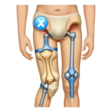 Knee replacement  sticker