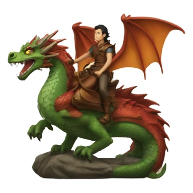 Let zeuz ride on the dragon sticker