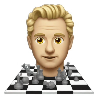 chess futurism sticker