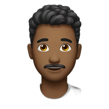 A lovely man sticker