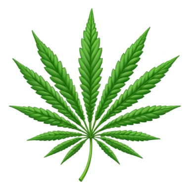Marijuana plant emblem with 420 writing  sticker