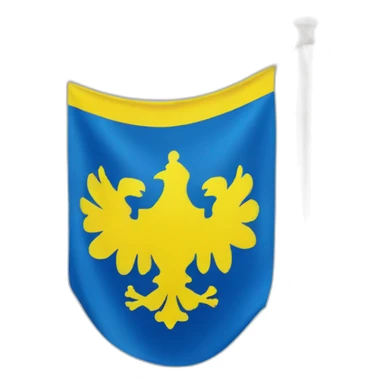 ukraine flag under deny sign sticker