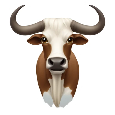 Watusi bull  sticker