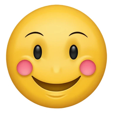 Happy smiley face, slightly passive aggressive sticker