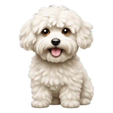 Maltipoo dog  sticker