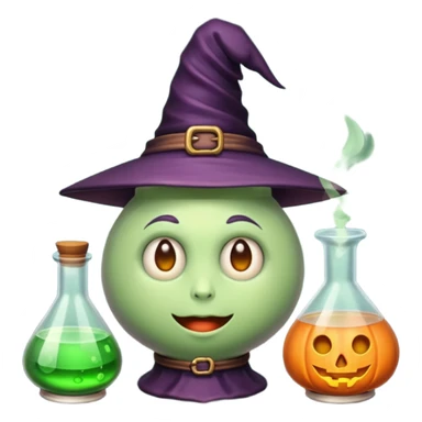 witch potions sticker