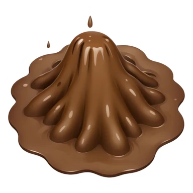 a puddle of mud sticker