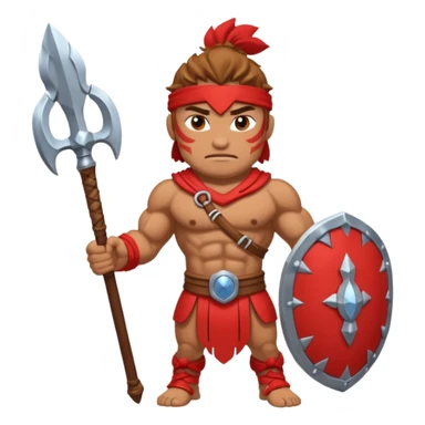 Ridgewater warrior mascto sticker