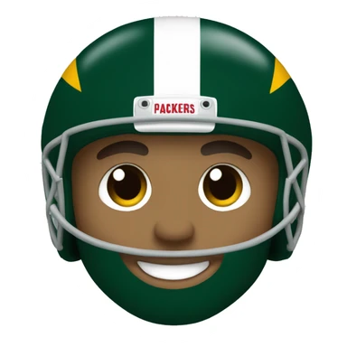Green Bay Packers football sticker