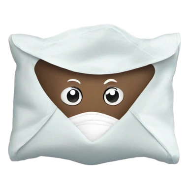 Sanitary napkin as a mascot sticker