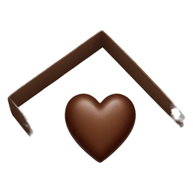 heart chocolate box sticker