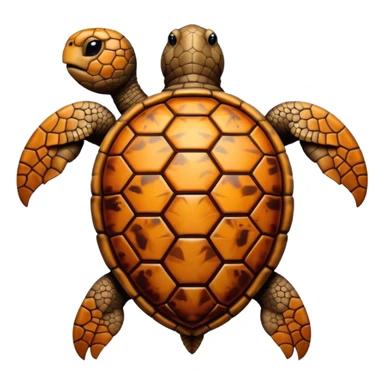 Tortoise shell pattern  sticker