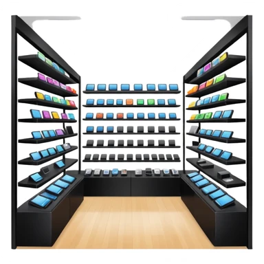 technology store sticker