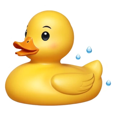 Rubber duck  sticker
