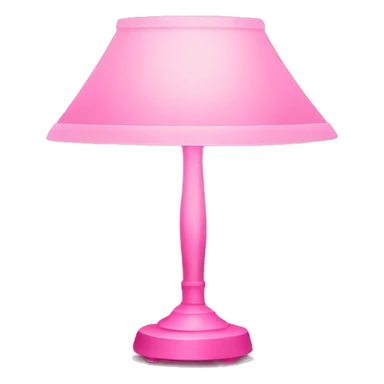 pink lamp emoji sticker