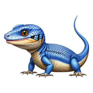 blue-tongued-skink sticker
