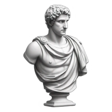 roman statue sticker