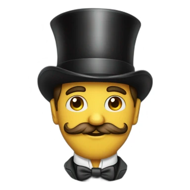 man-with-tophat-and-monocle sticker
