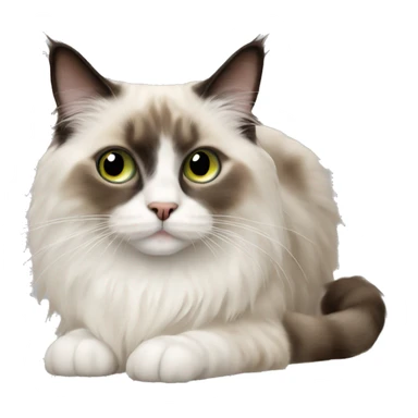 Ragdoll cat breed sticker