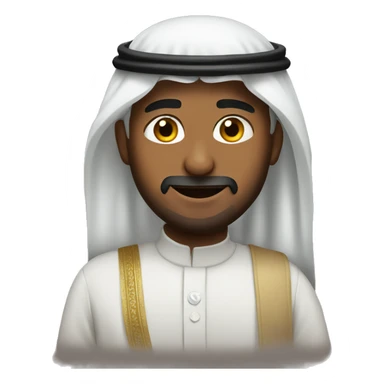 Saudi man sticker