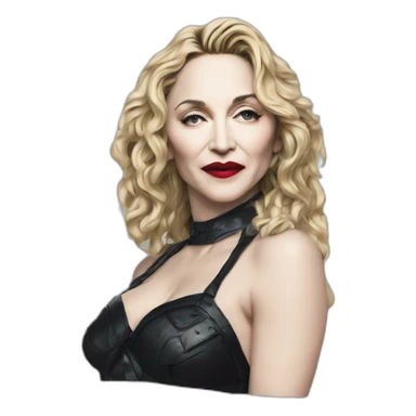 Madonna cantante en concierto sticker