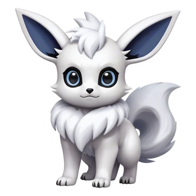 Epic Shiny Cool Cute Kawaii Eevee-Absol-Pokemon Full Body sticker