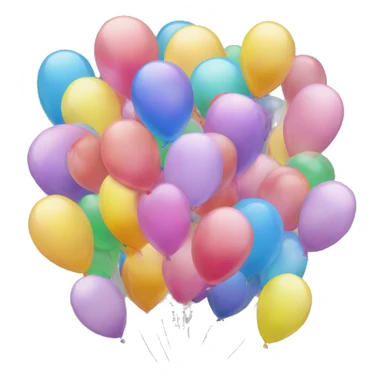 Birthday balloons 24  sticker