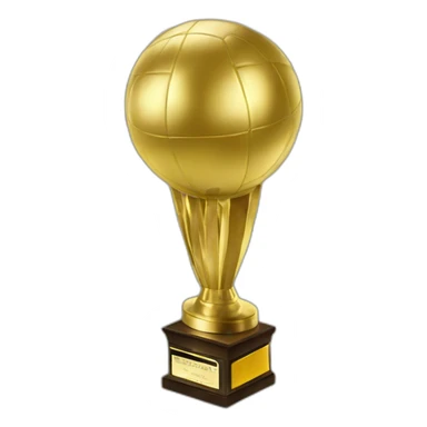 trofeo balon de oro sticker