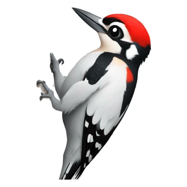 Woodpecker sticker