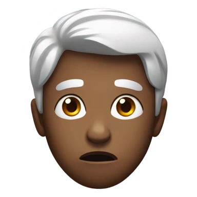 in shock with side eye sticker