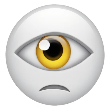 Eyeballs with eyelashes  sticker