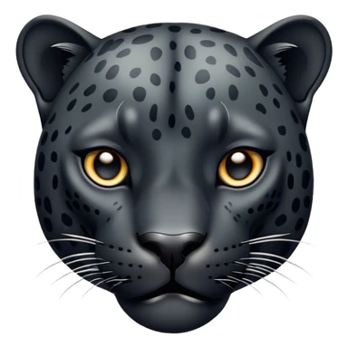 Black jaguar sticker