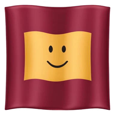 Bandera color vino sin estrella sticker